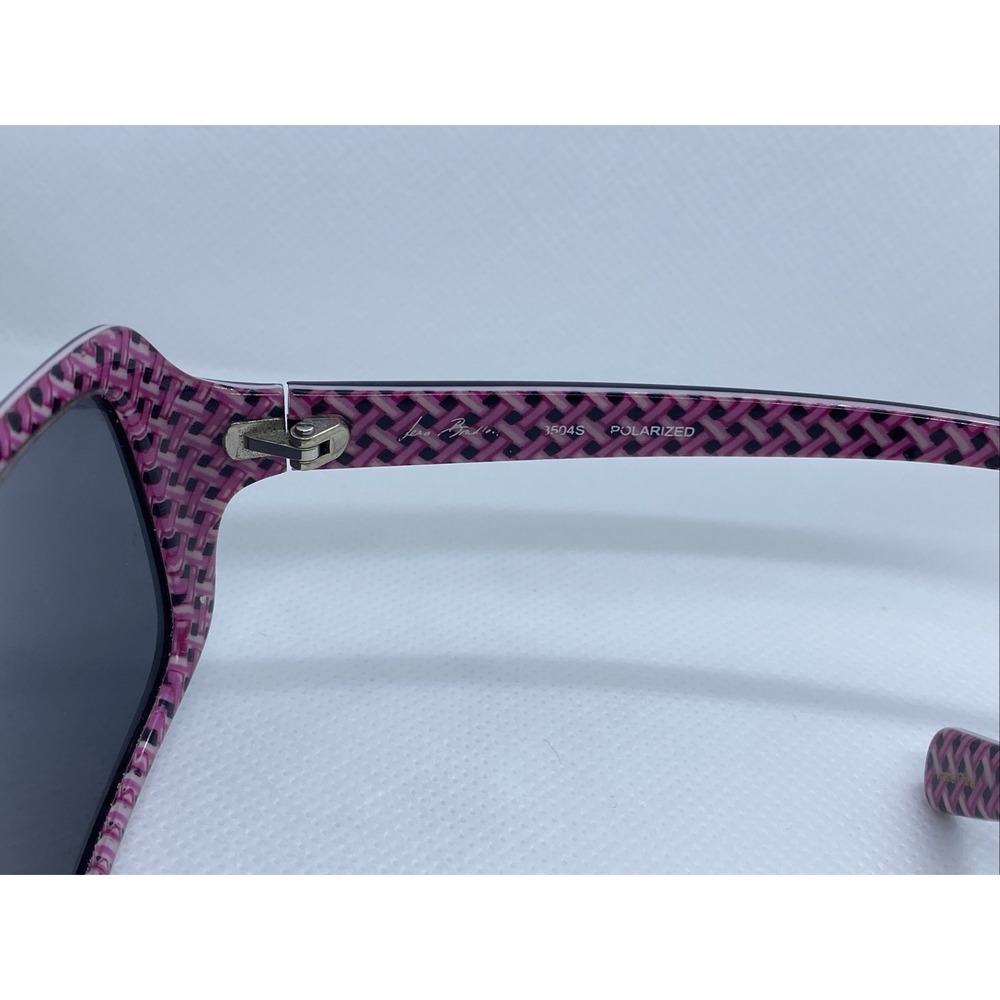 Vera Bradley Polarized Sunglasses Pink Elephants With Blue Floral Case - Picture 3 of 10